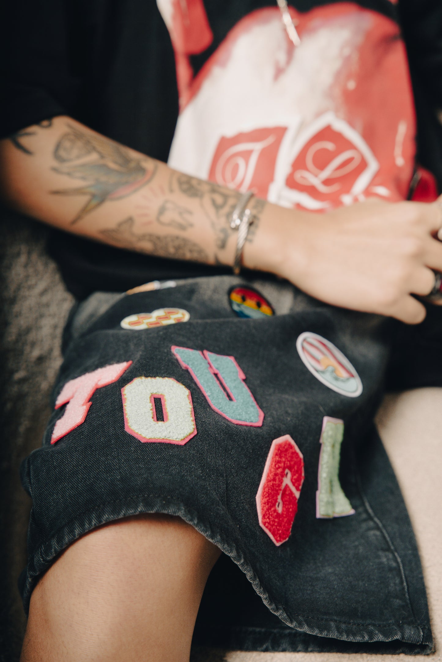 Retro 1 of None Patchwork Jorts